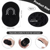 Thinp 6 Packs Palm Combs For Men Portable Pocket Brush Soft Pocket Combs For Men Plastic Finger Brush For Hair Shampoo Pocket Comb Massage