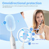 6 Pcs Toothbrush Covers Silicone Toothbrush Head Cover Caps For Travel