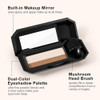 Boobeen 2 Color Eye Shadow Portable Dual Color Glitter Eyeshadow Palette Highly Pigmented Powder Eyeshadow Waterproof And Smooth Texture