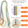 Long Braided Hair Ties For Women 3 Pcs 18 Tangle Free Rip Hair Ties