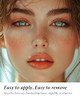 Xiczh Glitter Freckles Gold Temporary Face Tattoos Stickers Body Face Glitter For Women Girls Country Concerts Singer Festival Rave
