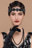 Babeyond Flapper Headpiece For Women Roaring 20S Headband 1920S Gatsby Headpiece Vintage Accessories For Women