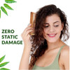 Neem Wooden Comb For Women Hair Growth Kacchi Herb Treated Neem Wood Comb Wet Or Dry Curly Thin Thick Wavy Or Straight Hair Natural Wood