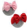 Qfv Valentines Baby Girl Bows Newborn Headband Infant Big Bows For Birthday Baby Shower Photography Baby Gifts Red And Pink