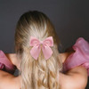 Zolyco 3.5 Inch Cheer Bow Clips For Women Girls Thick Ribbon Boutique Alligator Clips With Tails Hair Accessories For Older Kids Children