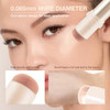 Geuufea Full Coverage Concealer With Brush Dual Ended Foundation Makeup Stick Long Lasting And Waterproof Hydrating Lightweight Concealer
