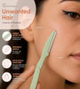 Sns Collections Dermaplane Razor For Women Face Razor And Eyebrow Trimmer Facial Hair Remover Peach Fuzz Remover Exfoliating Facial Razor