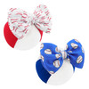 Oneninedream Baseball Baby Bow Headband High Stretchy Soft Nylon Headbands For Infant Girls Toddler Handmade Hairbands With Bows Baseball