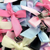 30 Pcs Hair Bows For Women 6 Colors Mini Bowknot Ribbon Barrettes Hair Clips Cute Bows For Girls Hair Accessories Purple Blue Rose Black