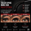 Rosiesst Growth Serum Mascara With Adjustable Precision Silicone Brush