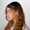 Nochka Fashion 100 Percent Pure Mulberry Silk Headband Elastic Flat Hair Wrap Accessory For Women Soft And Durable Ideal For Hair Protection