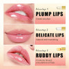 Etuih Color Changing Lipstick Gold Crystal Color Changing Lipstick Transferproof Colors Changings Transparente Lipsticks Long Lasting 24
