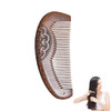 Ykebvpw Wooden Comb For Women Thickened Anti Static Birch Wood Hair Comb Carved Walnut Handle Comb Women S Wood Combs For Hair Growth Smooth