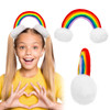 Wavyknot Rainbow Hair Clip Kit Crazy Hair Day