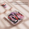 32Pcs Eyelash Curler Refills With A Square Case Colorful Eyelash Curler Pads Compatible With Universal Lash Curler Soft And Elastic To Curl