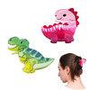 Kgcgjvb 2Pcs Dinosaur Hair Clips For Women Girls Funny Animal Claw Clip Funky Accessories Acrylic Acetate Novelty Hair Clip Cute Bows Style