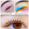 Korean Flat Shields Korea Flat Shield 0.2Mm Thin Eyelash Lifting Pad For No.1 Perm Soften Lashes Self Sticky Patch Help Perming Lotion React
