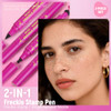 Hosaily 2Pcs Freckle Pen And Freckle Stamp 2 In 1 Faux Freckle Stamp Waterproof Long Lasting Natural Lifelike Fake Face Freckles Stain Soft