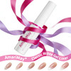 Amarimay Nail Polish White Gel Art Liner 7Ml Classic Colors Nail Paint Design With Thin Brush For Diy French Manicure At Home Uv Led Cure