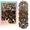Jiris 5Pcs Leopard Satin Scrunchies For Women Softer Than Silk Scrunchies Fashion No Crease Hair Ties For Thin Thick Hair Soft Hair Bands No