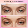 Eyelash And Eyebrow Color Kit 2 In 1 Safe Easy Use And Salon At Home Wild And Natural Effect For Eyebrows Lashes Professional Instant Lash