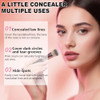 Under Eye Brightener Pink Under Eye Brightener Concealer With Brush