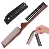 2 Pcs Double Teeth Folding Comb Double Headed Anti Static Comb Portable Foldable Pocket Bristle Hairstyle Brush Travel Foldable Hair Combs