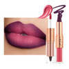 Lip Liner And Lipstick Combo Long Lasting Waterproof Purple Lipliner Stain Contour Pen Lipsticks For Women High Pigmented Liquid Matte Lip