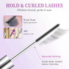 2Pcs Iron Wand Mascara Waterproof Metal Wand Mascara Volume And Length Brushless Mascaras For Long Lasting No Clumping 3D Curling Eyelash