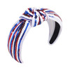 Joyline 4Th Of July Headband For Women Red White Blue Patriotic Headband