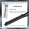 Black Mascara With Comb Brush Separates Lashes For Definition No Clumping Smudge Proof Volume And Lengthening Waterproof