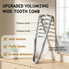 Texture Comb Men 2 Pcs Root Lifting Volumizing Wide Tooth Styling Tool