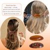 3Pcs Hair Barrettes For Women Snap Hair Clips For Women Vintage Hair Clips For Thick Thin Hair Tortoise Shell Acetate Hair Barrettes For
