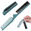 2 Pcs Double Teeth Folding Comb Portable Foldable Pocket Bristle Hairstyle Brush Double Headed Anti Static Comb Travel Foldable Hair Combs