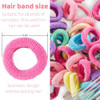 100Pcs Baby Hair Ties Toddler Ponytail Holders Hair Bands For Girls Kids