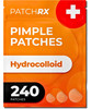 Patchrx Pimple Patches For Face 240 Patches Hydrocolloid Acne Patches Pimple Patch Pimple Stickers Hydrocolloid Patch Acne Dots Acne Pimple
