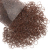 Tuuxi Brown Elastics Hair Bands 1500Pcs Mini Rubber Hairband Soften 18Mm Ponytail Holders Hairiness Ties No Damaged Accessories For Women