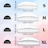 Ptwola 10Pcs Lash Lift Pads Lash Perm Rods Silicone Eyelash Pads