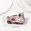 Women Pug Hair Clip Made Of Acetate Fiber Featuring A Brown Pug Design A Cute Pet Accessory Gift For Dog Lovers And Ideal Christmas Pug