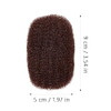 Doitool 5 Pcs Bump Up Volume Inserts Hair Padding Clips For Updos