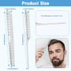 Stainless Steel Fine Tooth Comb 2 Pcs Metal Rat Tail Comb For Men Anti Static Professional Barber Hair Styling Combs Space Aluminum