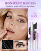 Black Washable Metal Wand Mascara For Lashes Waterproof Mascara For Women
