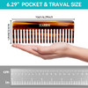 Kahem Large Wide Tooth Detangler Comb For Women Men And Kids Handmade For Curly Long And Short Hair Professional Wet And Dry Hair Cutting
