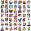 Hotoyannia 30 Sheets Watercolor Animals Temporary Tattoos For Kids Individually Cute Animals Temporary Tattoos Stickers For Girls Boy Body