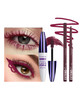 Burgundy Red Mascara And Eyeliner Set Waterproof Mascara Makeup For Women