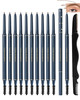 Eyebrow Pencil Kit 12Pcs Blonde Waterproof Eye Brow Pencils Set For Women