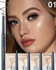 Eyebrow Pencil Kit 12Pcs Blonde Waterproof Eye Brow Pencils Set For Women