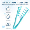 3Pcs Texture Comb Set Textured Styling Comb Hair Combs Suitable For Hairstyling Enthusiasts Travelers And Curly Haired Individuals