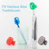 6 Pack Toothbrush Covers Portable Toothbrush Coverings Clips For Protectors Travel Plastic Brush Pod Protection Clip Case Tooth Brush Covers