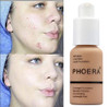 Phoera Foundation Flawless Soft Matte Oil Control Liquid Foundation Full Coverage Face Makeup. 102 Nude